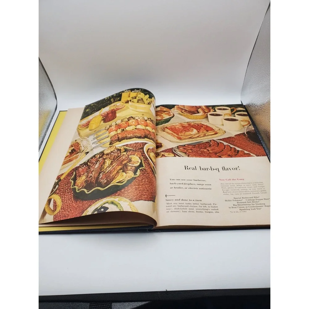 Vintage Better Homes & Gardens Barbecue Book Hardcover (1956) - Retro Cookbook